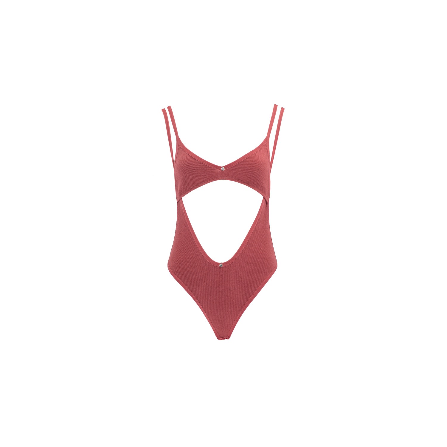 Women’s Lysia Bodysuit Claret Red Extra Small House of Silk