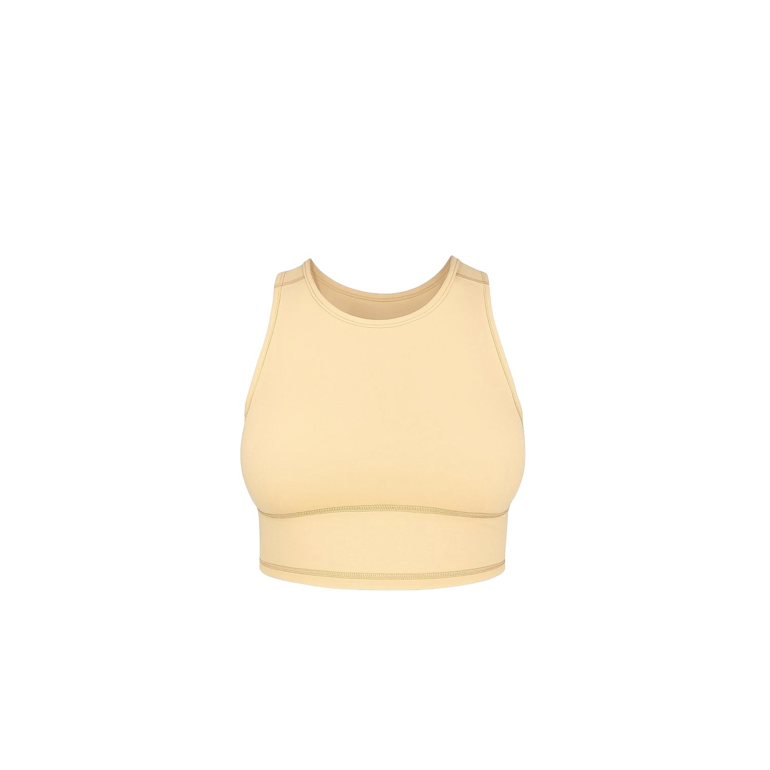 Enact Women's White / Brown / Yellow Touch Ultra Top In Neutral