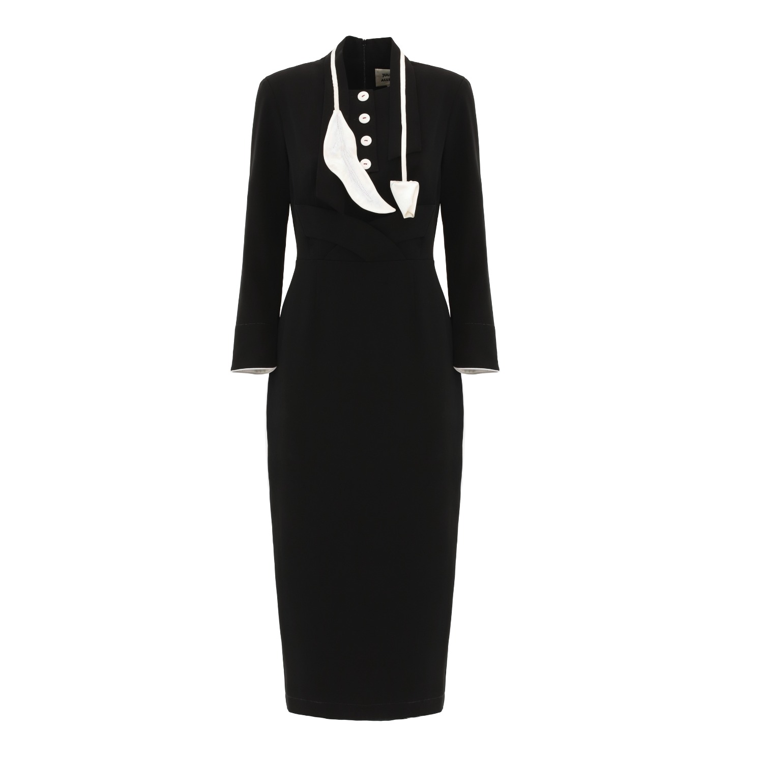 knee length dresses for ladies Elegant Tailored Blazer Midi Dress – Loveiss