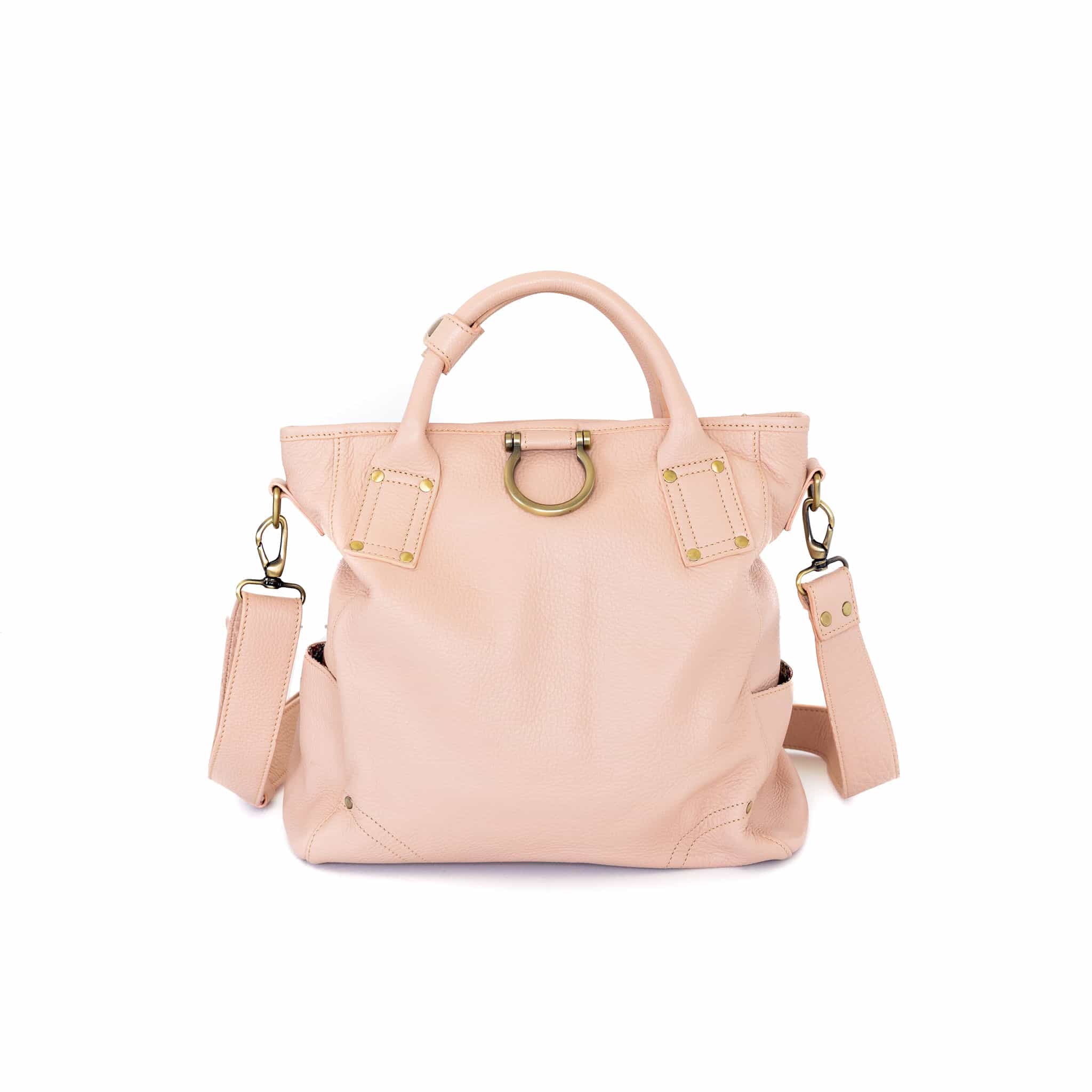 Chloe Leather Convertible Backpack and Crossbody Bag