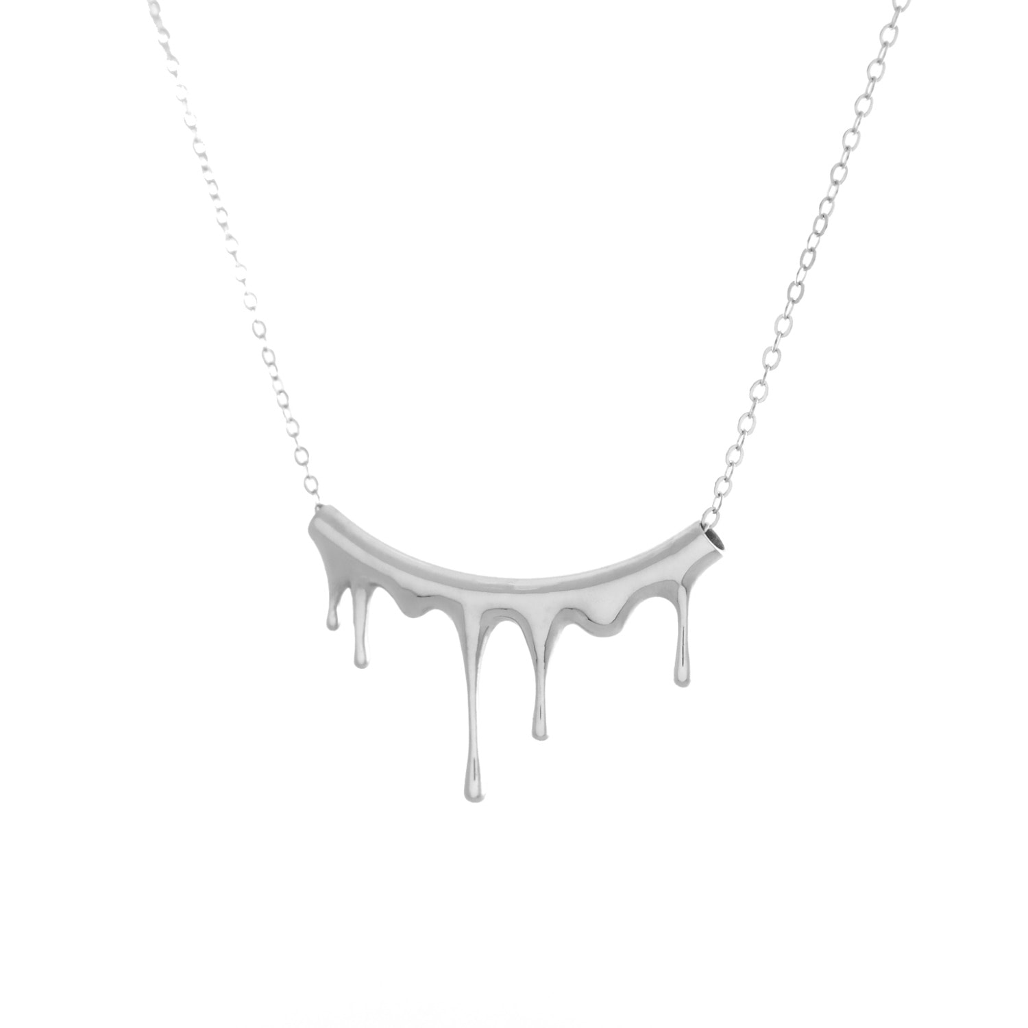 Women’s Rivulets Sterling Silver Necklace Marie June Jewelry