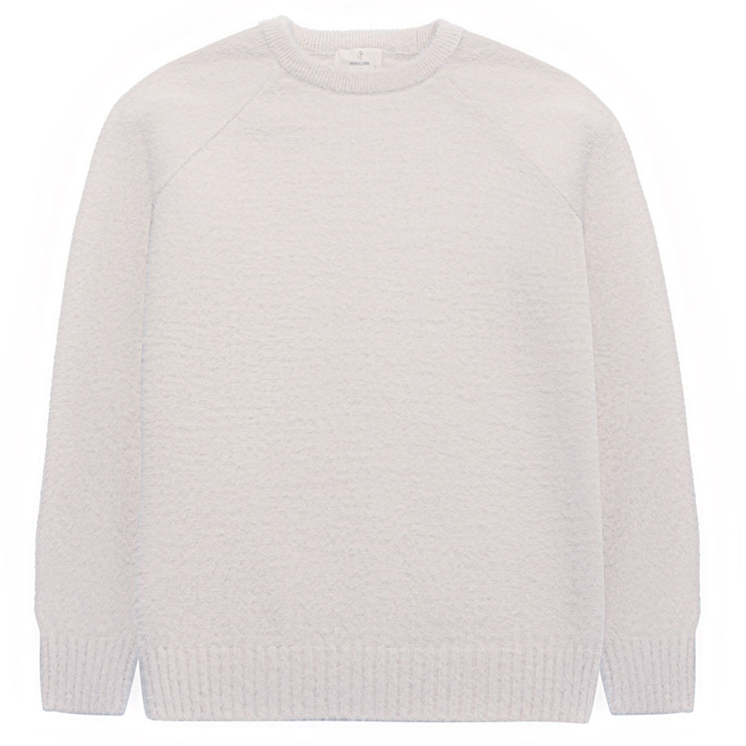 Peraluna Women's White Hazel O-neck Puffy Pullover In Beige In White