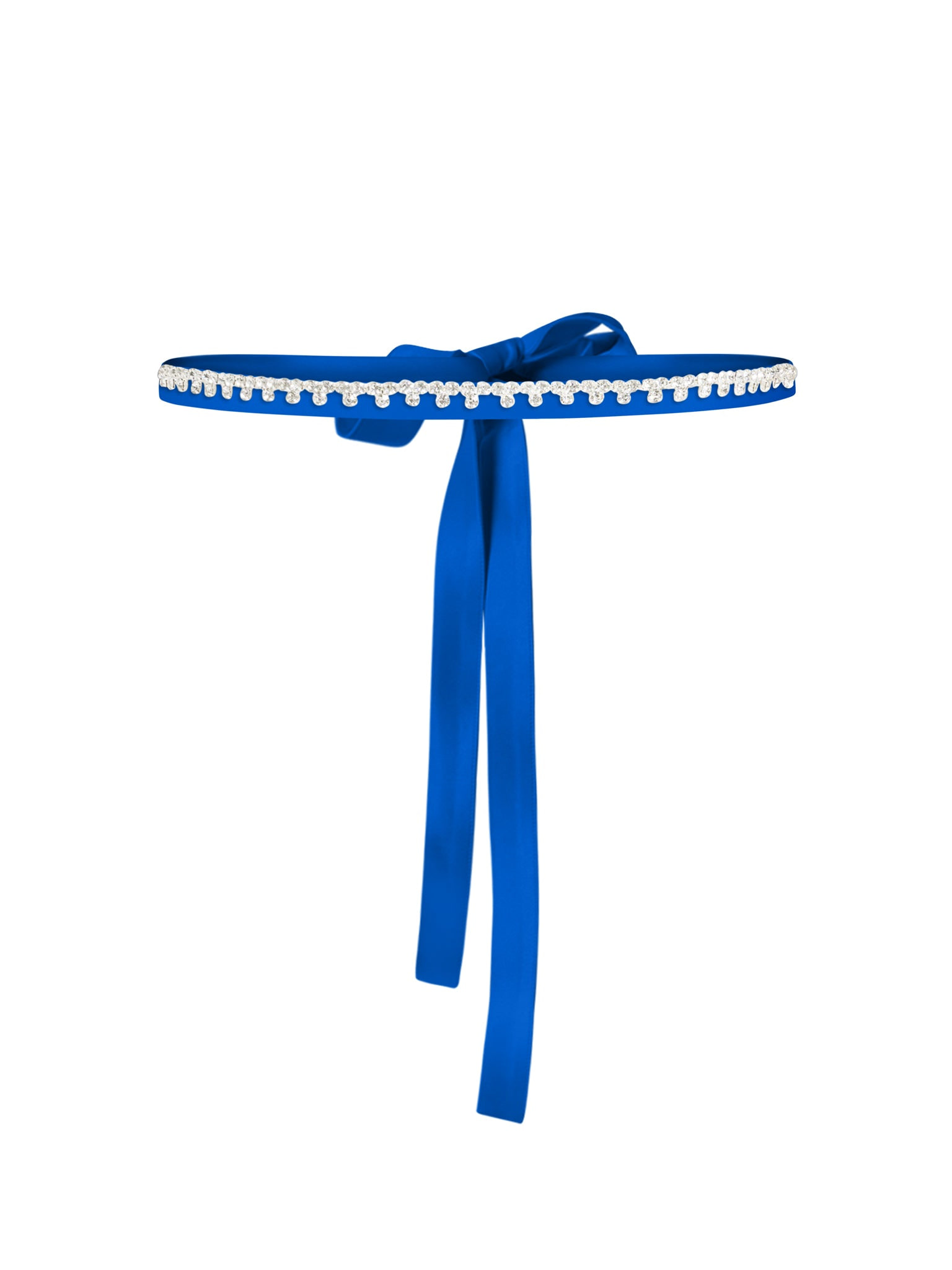 Tia Dorraine Women's Crystal-embellished Belt - Azure Blue In Blue