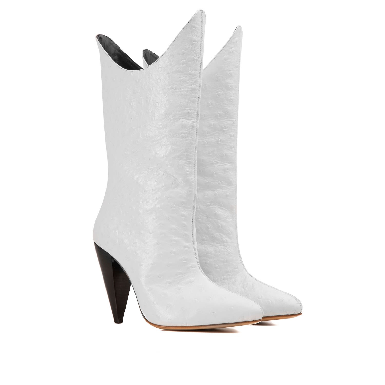 Women’s Venezia White Boots 6 Uk Rosamund Muir London