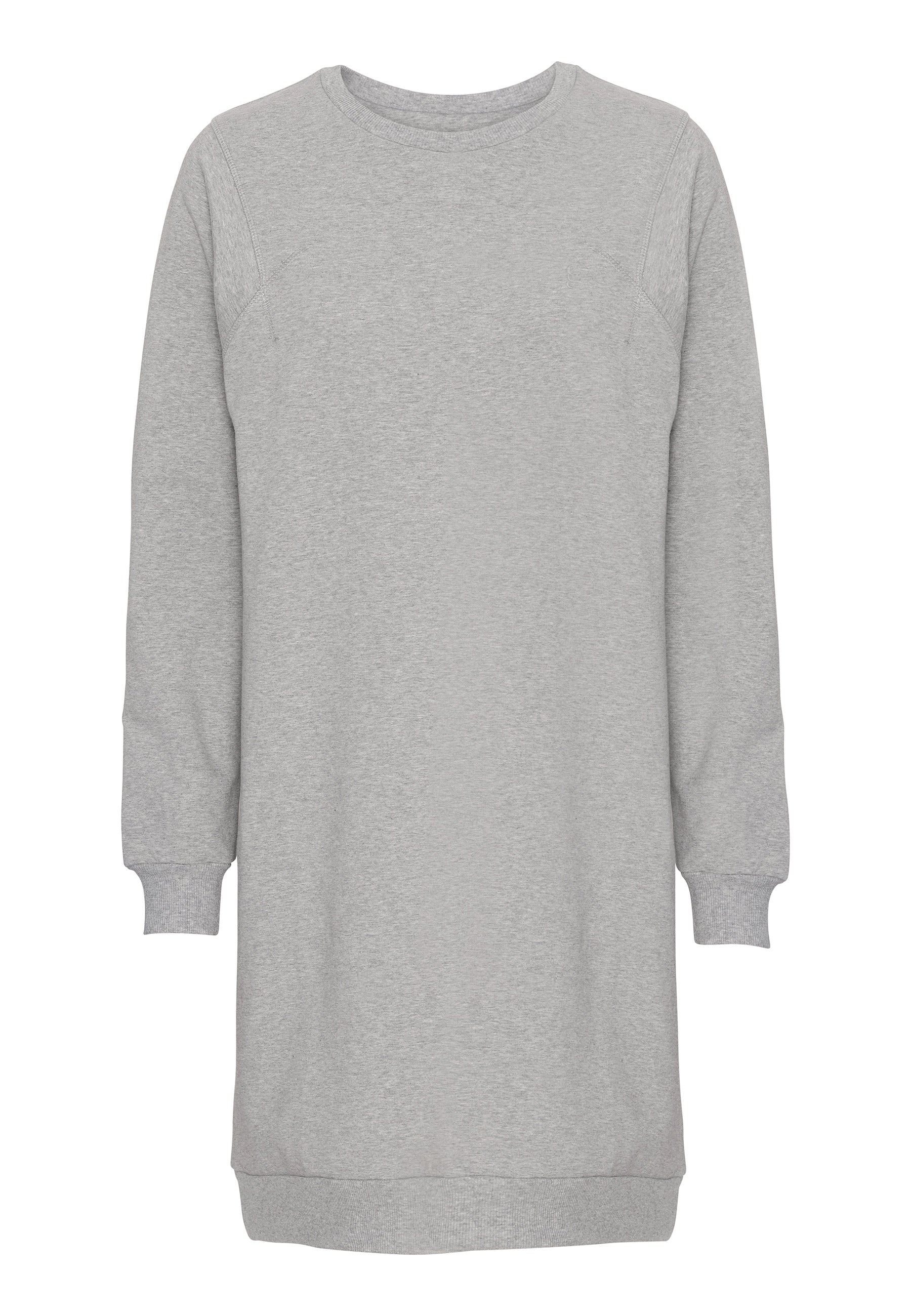 Grobund Women's Grey  Selma Sweatshirt - The Long One In Gray In Grey