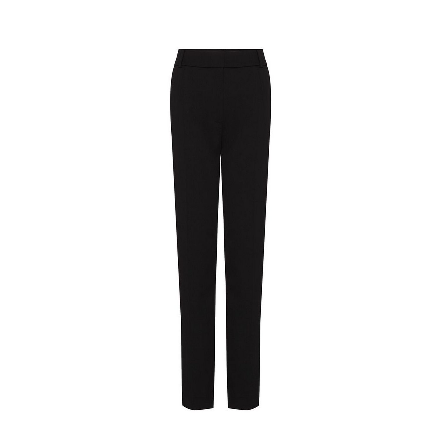 Women’s High-Waisted Pocket Seam Detail Black Trousers Extra Small Rue Les Createurs