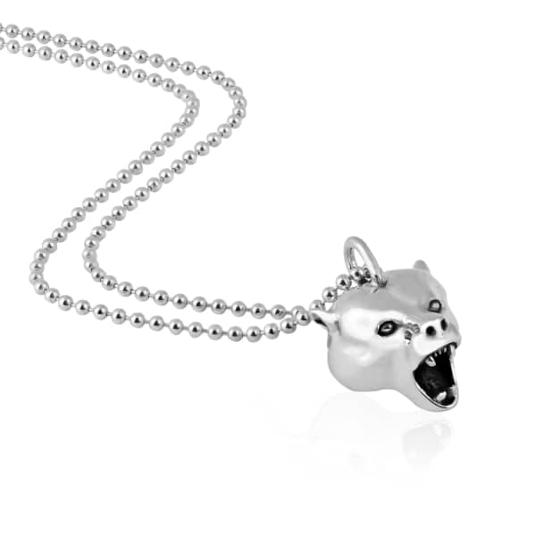 GUCCI WOMEN'S BEAR PENDANT SILVER