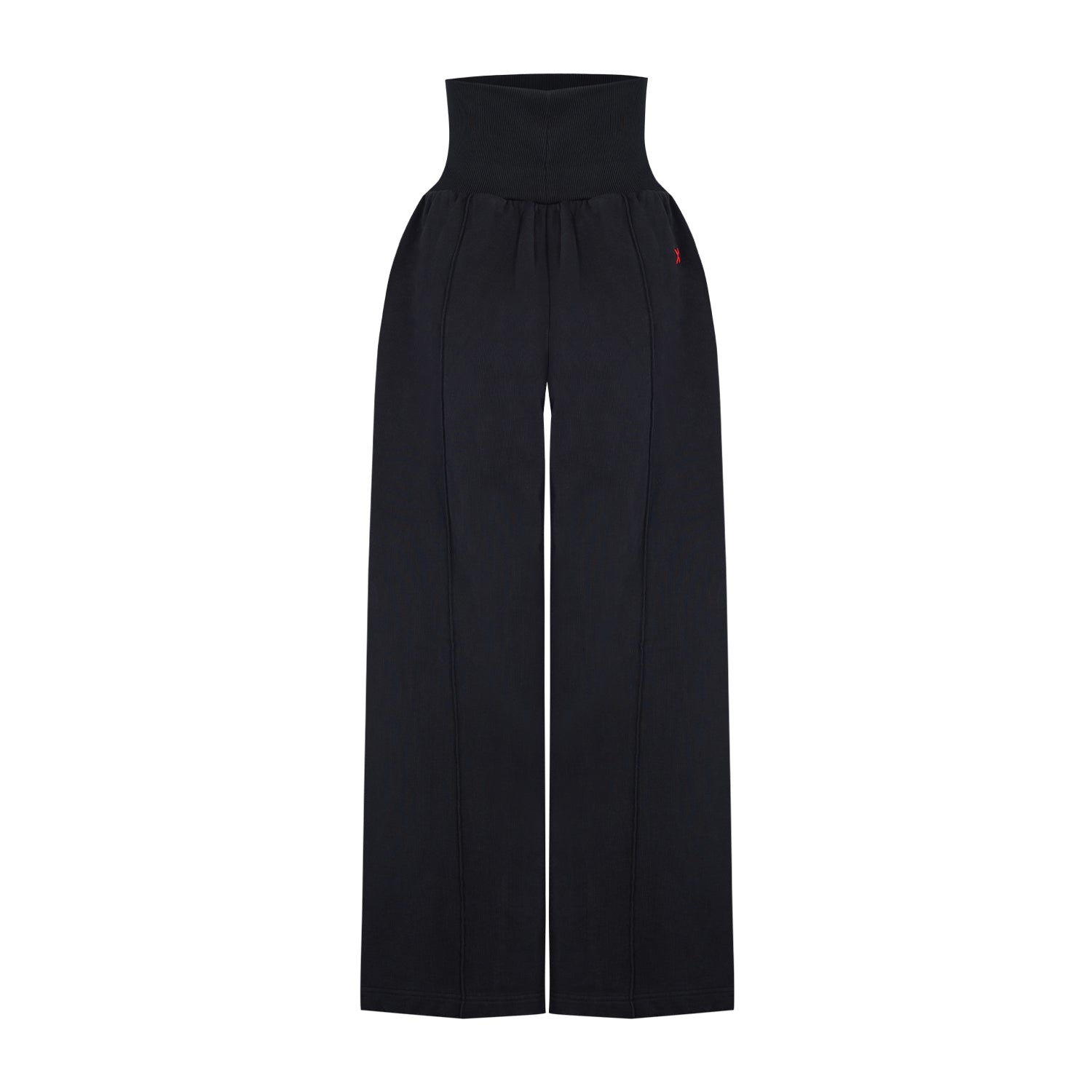 Pcfg Women's Your Itch Folded Sweat Pant - Jet Black In Black