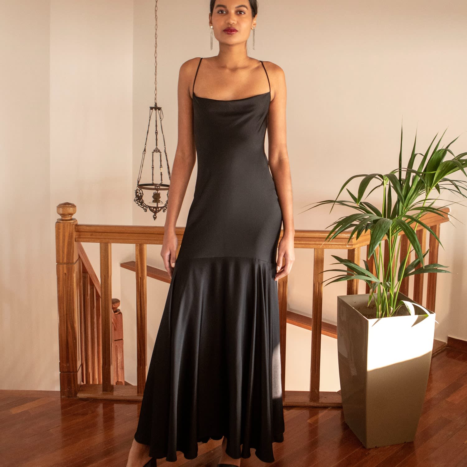 green emerald velvet dress CINDY COLLECTION-1693 main image 1