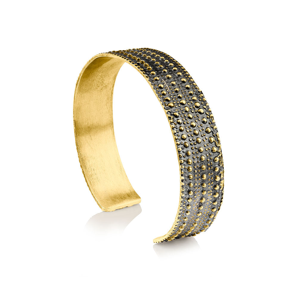 Sophie Simone Designs Women's Gold Sea Urchin Large Bracelet In Gold