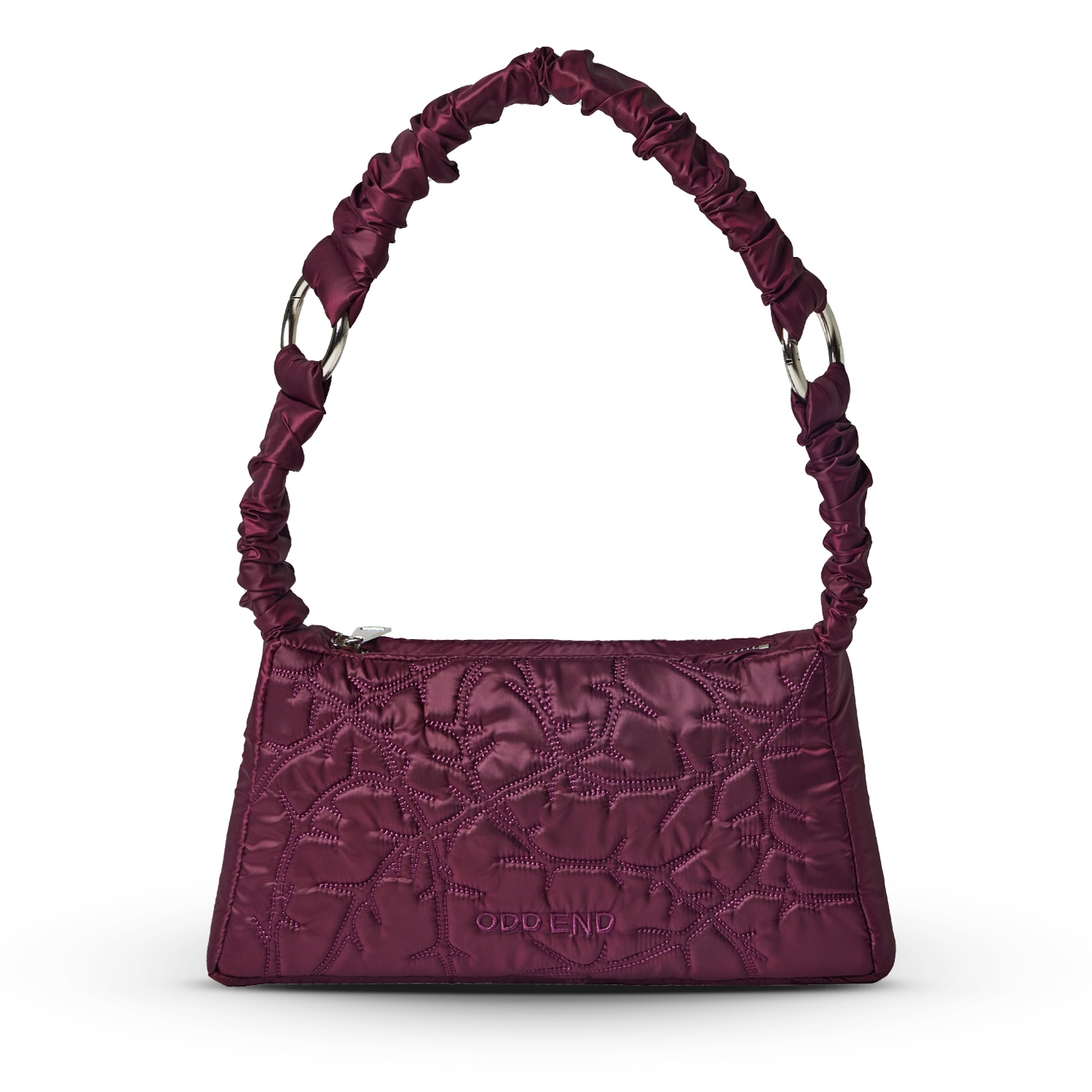 Women’s Pink / Purple / Red Ring Shoulder Bag - Burgundy Odd End Studio