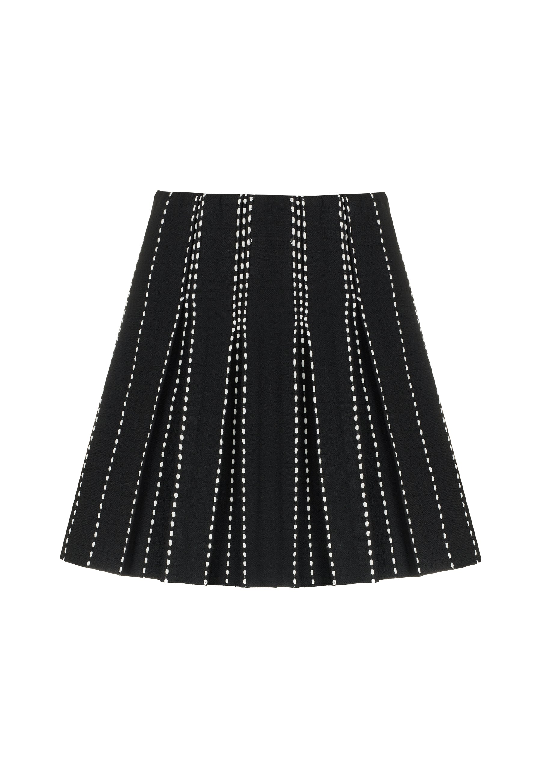 Shop Nocturne Women's Black Pleated Mini Bell Skort