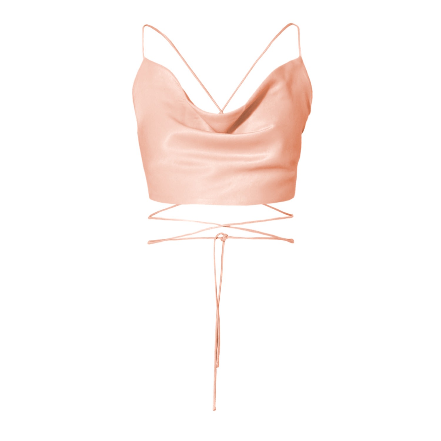 Aggi By Halewski Women's Rose Gold Lucia Interface Tan Top In Rose Gold