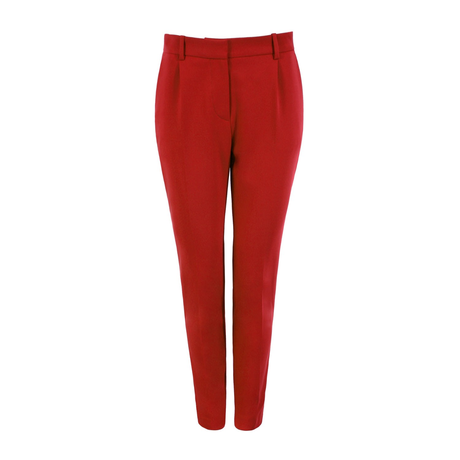 Women’s Helene Red Straight Trousers Small Vikiglow