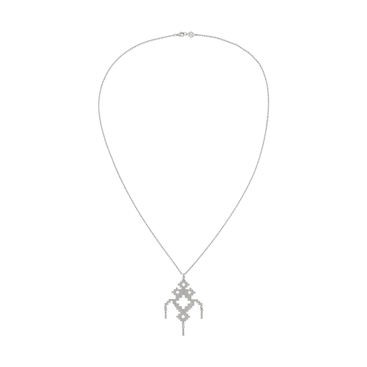 Women’s Amaru Necklace Silver Zoe and Morgan