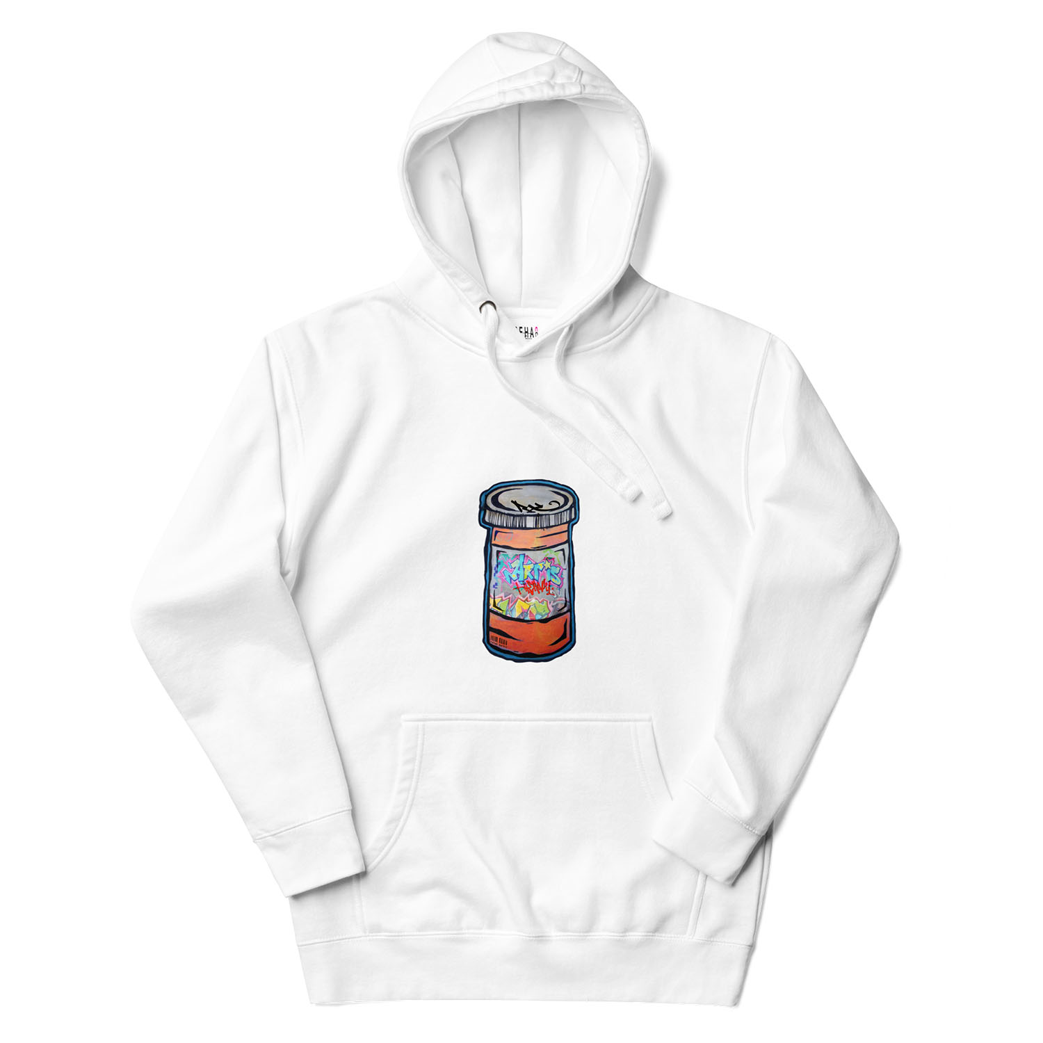 White Rx Men’s Hoodie Small Rehab Studios