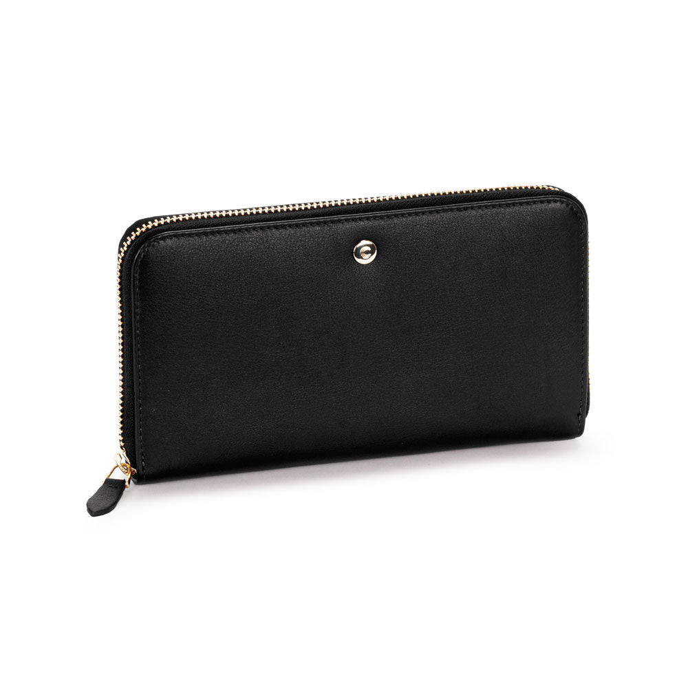 Women’s Martha Zip Around Wallet Black* Campo Marzio Roma 1933