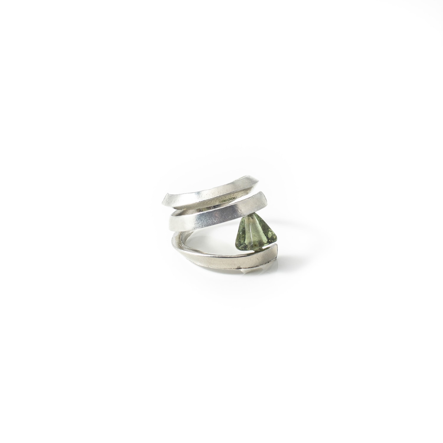 Women’s Green / Silver Ring: Bromi, Sage Anne-Marie Chagnon