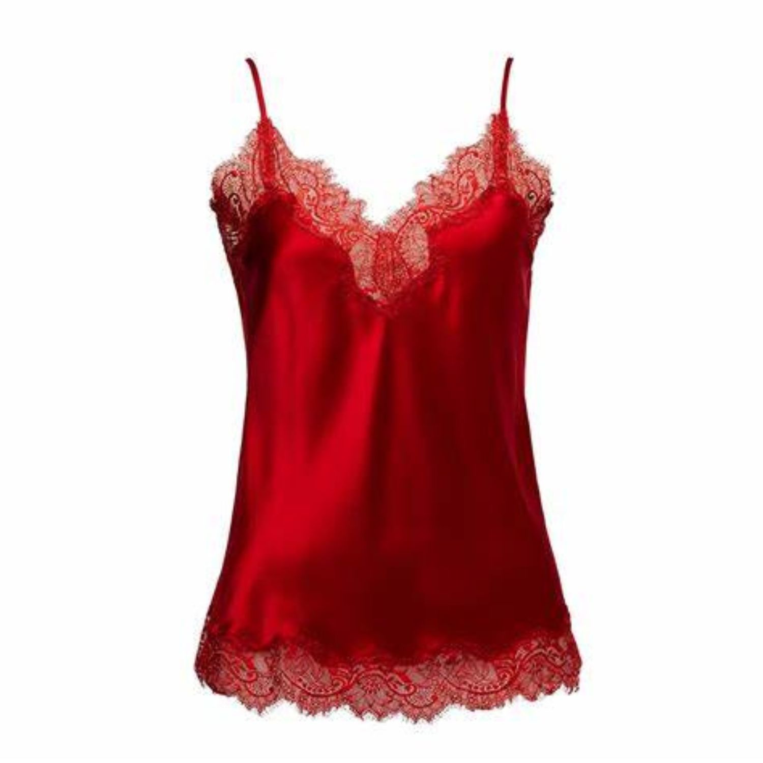 Women's Sainted Sisters Scarlett Red Camisole | Xl