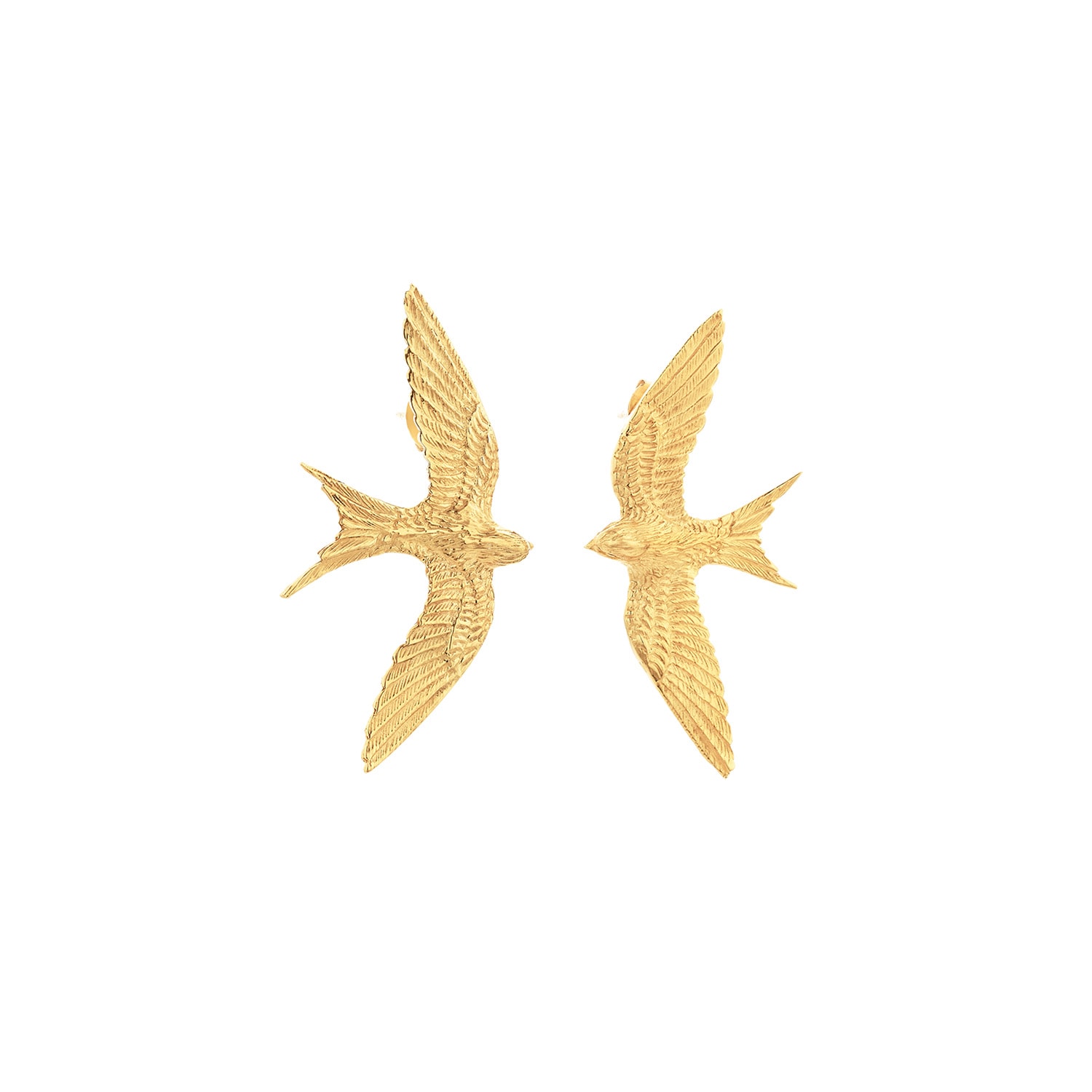 Zoe And Morgan Women's Lovers Earrings Gold In Gold