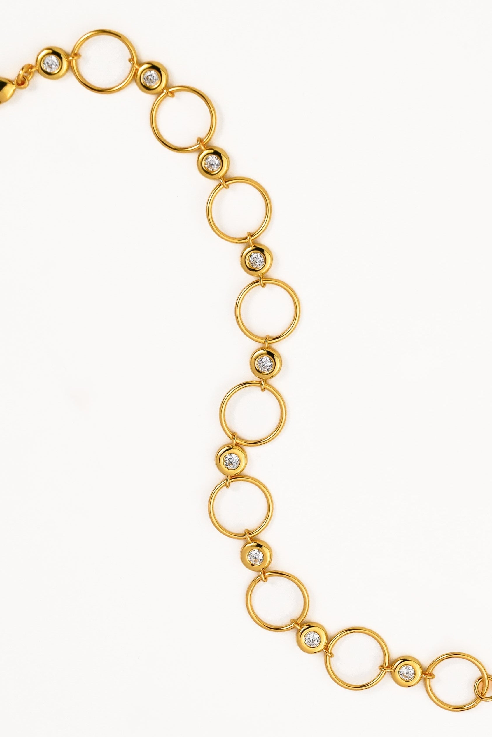 Zynnia Collective Women's Gold Lattice Necklace In Gold