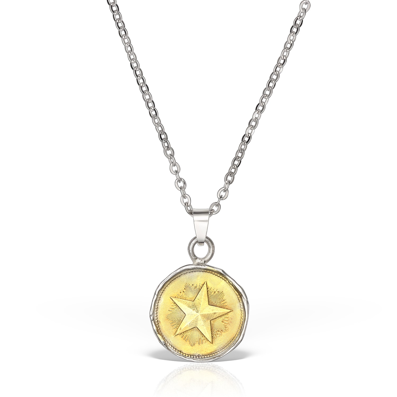 Women’s Andromeda Gold Star Pendant Necklace Madeleine