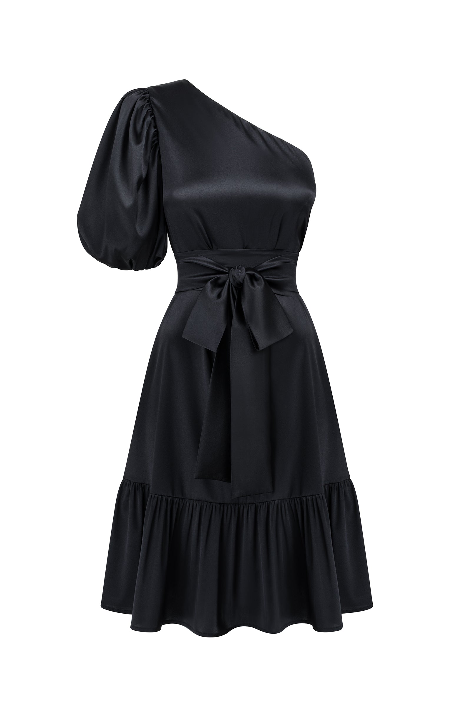 Monica Nera Women's Telma Silk Dress - Black