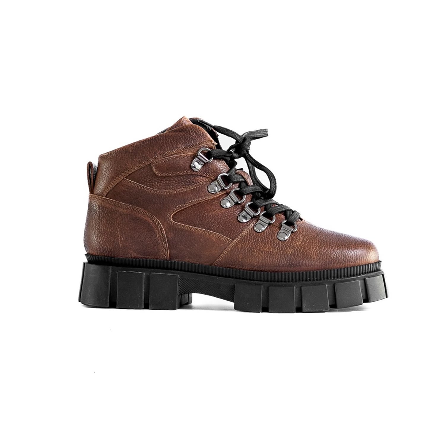 Asra Women's Brown Borage Rich Tan Lace Up Boot In Brown