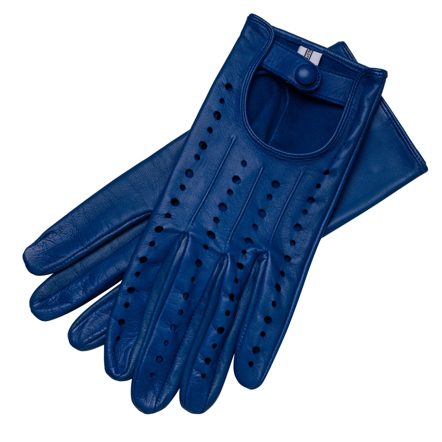 Rimini - Women’s Leather Driving Gloves In Royal Blue 6.5" 1861 Glove Manufactory