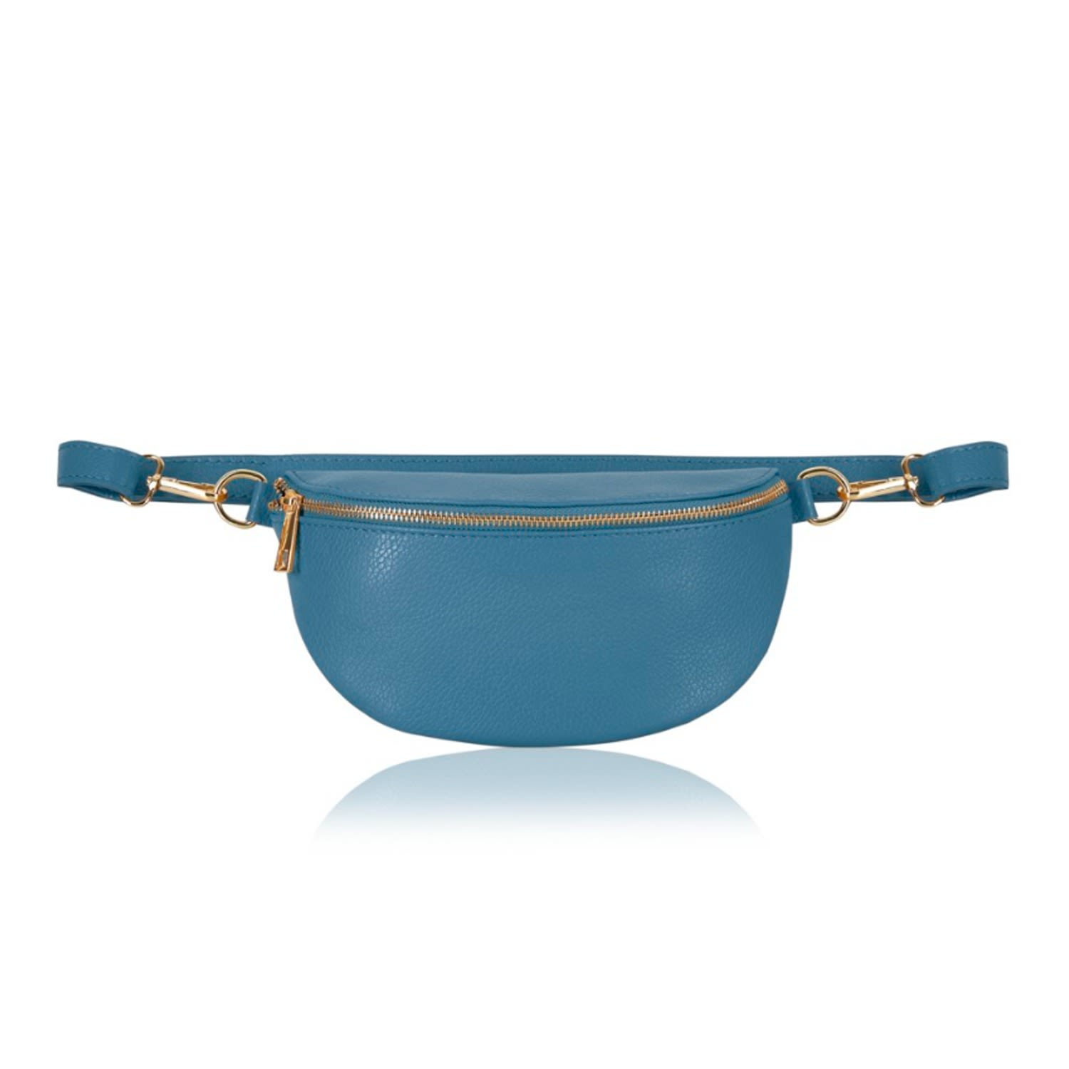 Betsy & Floss Women's Zadar Crossbody & Waist Bag - Denim Blue In Blue