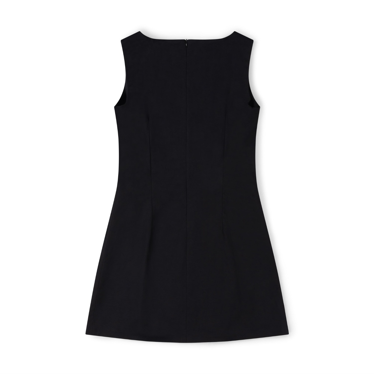 Marame Women's Mid-thigh Boat Neck Dress - Black In Black