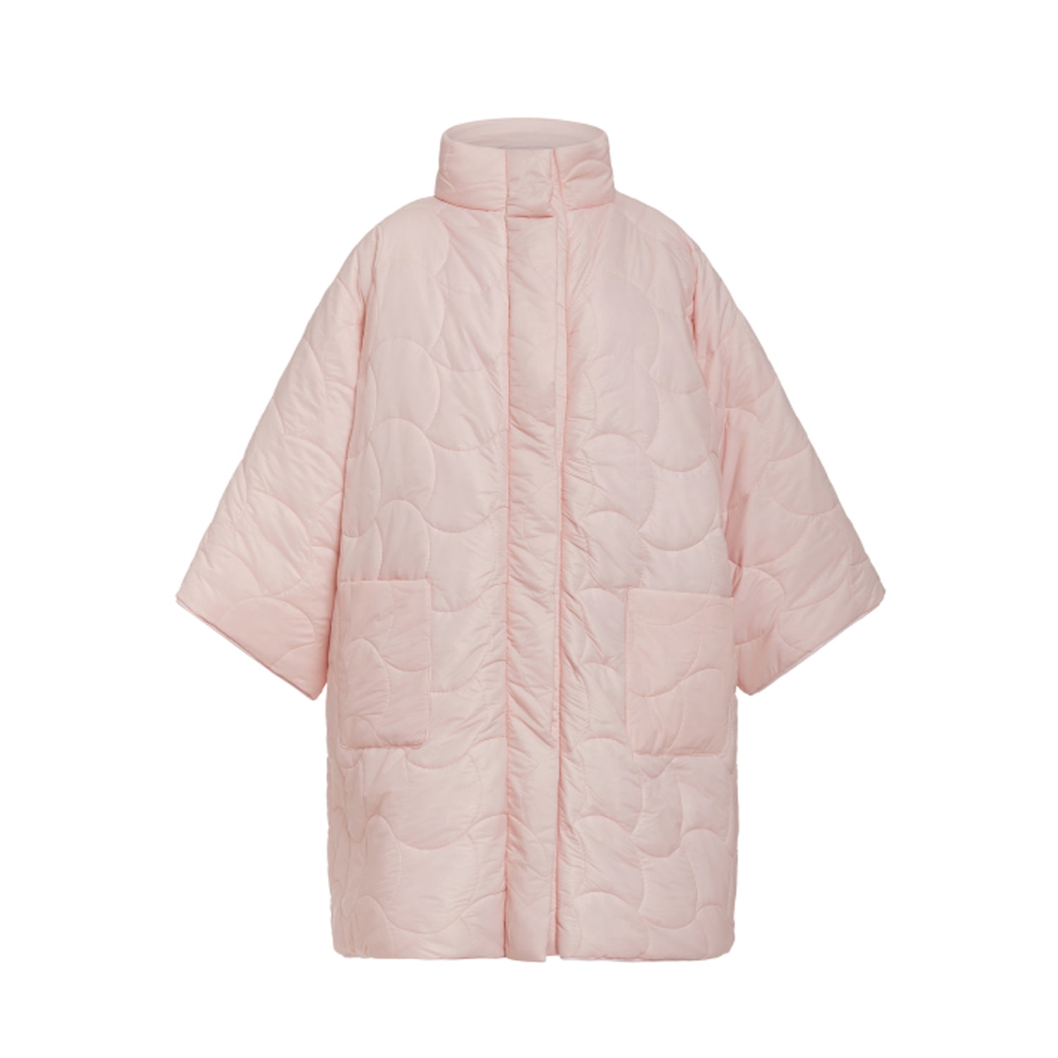 Women’s Pink / Purple Pink Mofu Padded Coat One Size Niran