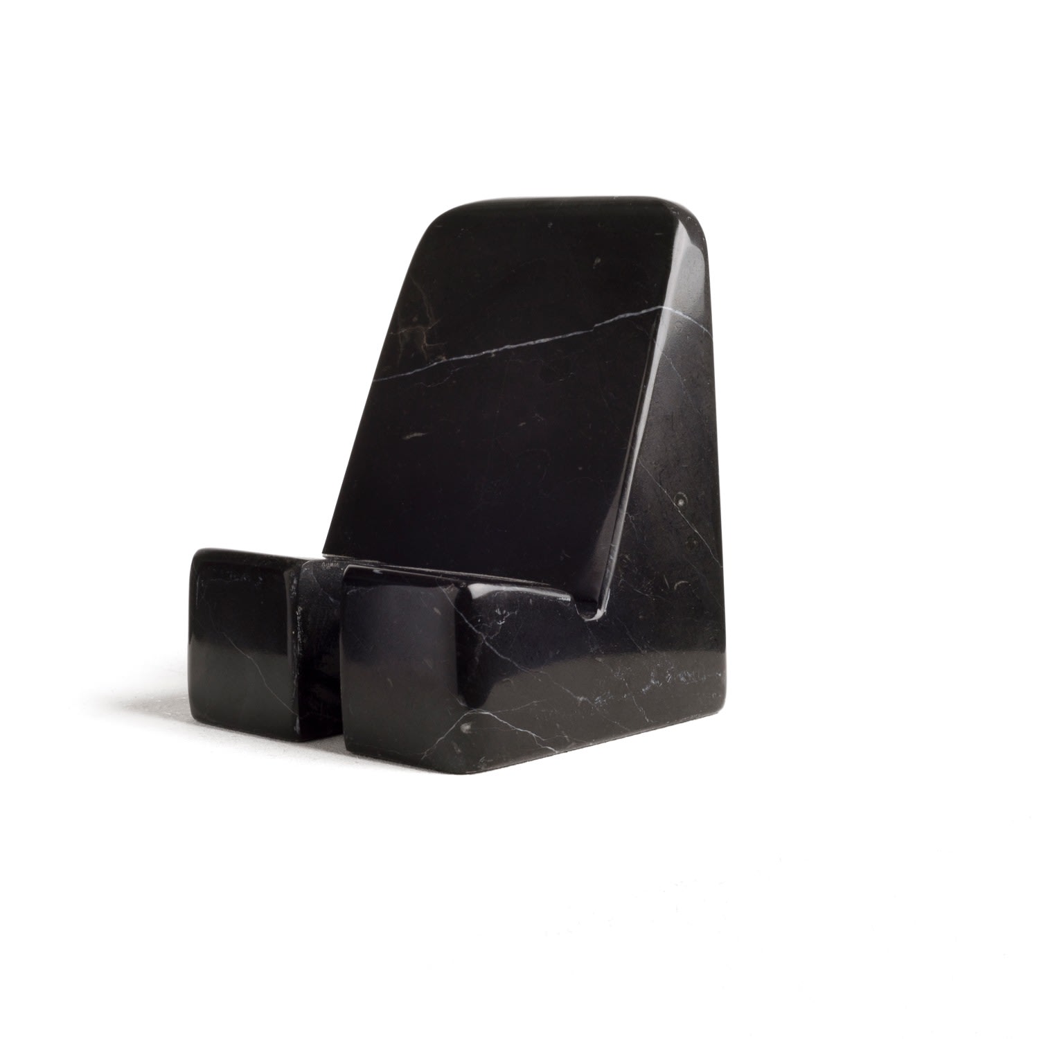 And Jacob Tablet Holder -  Black Marble In Black