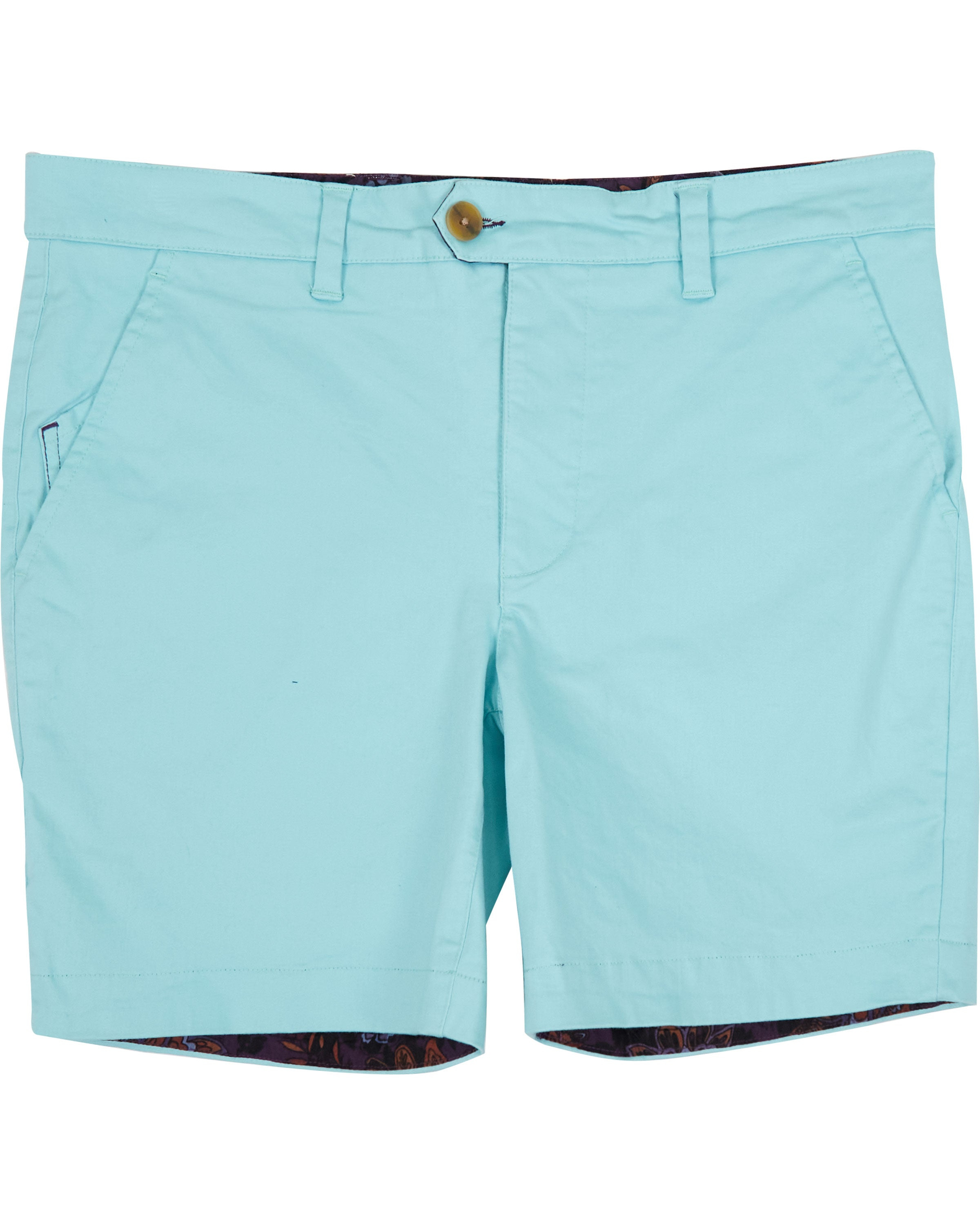 Lords Of Harlech Men's Green John Shorts - Spearmint In Green