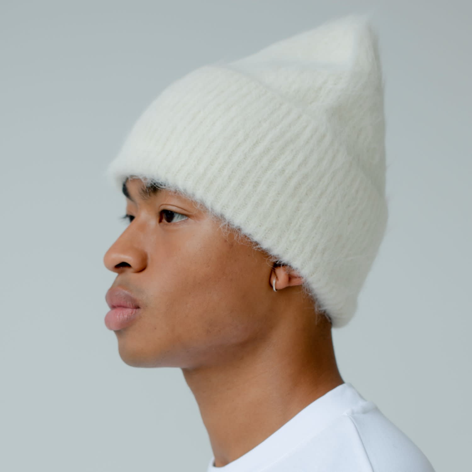 The Alpaca Beanie - Arctic White | Arctic Fox & Co. | Wolf & Badger