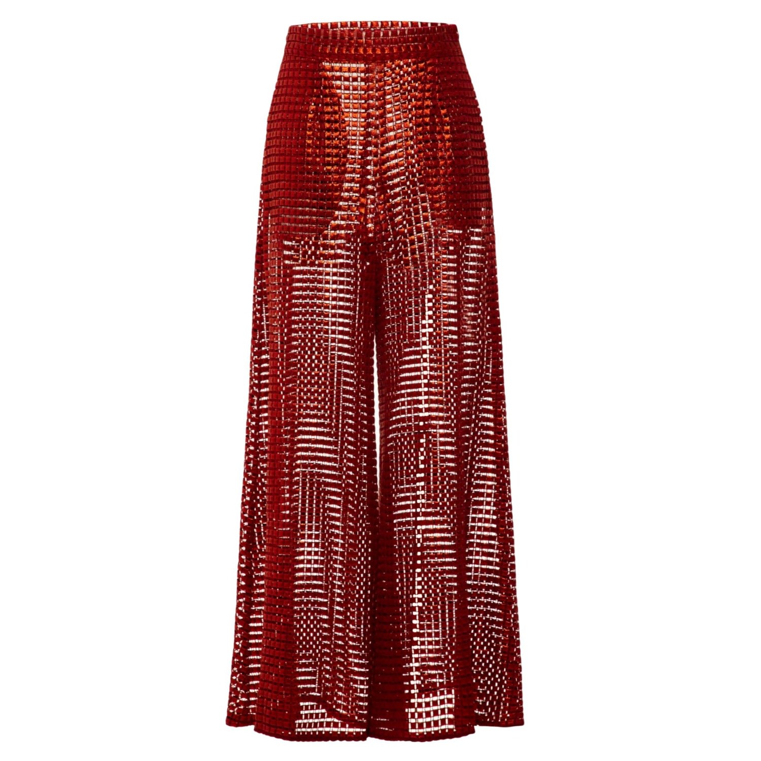 Women’s Red Galu Pants Small Kahindo