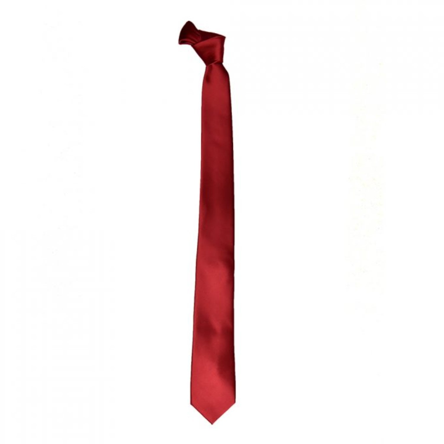 Men's Plain Tie – Red | David Wej