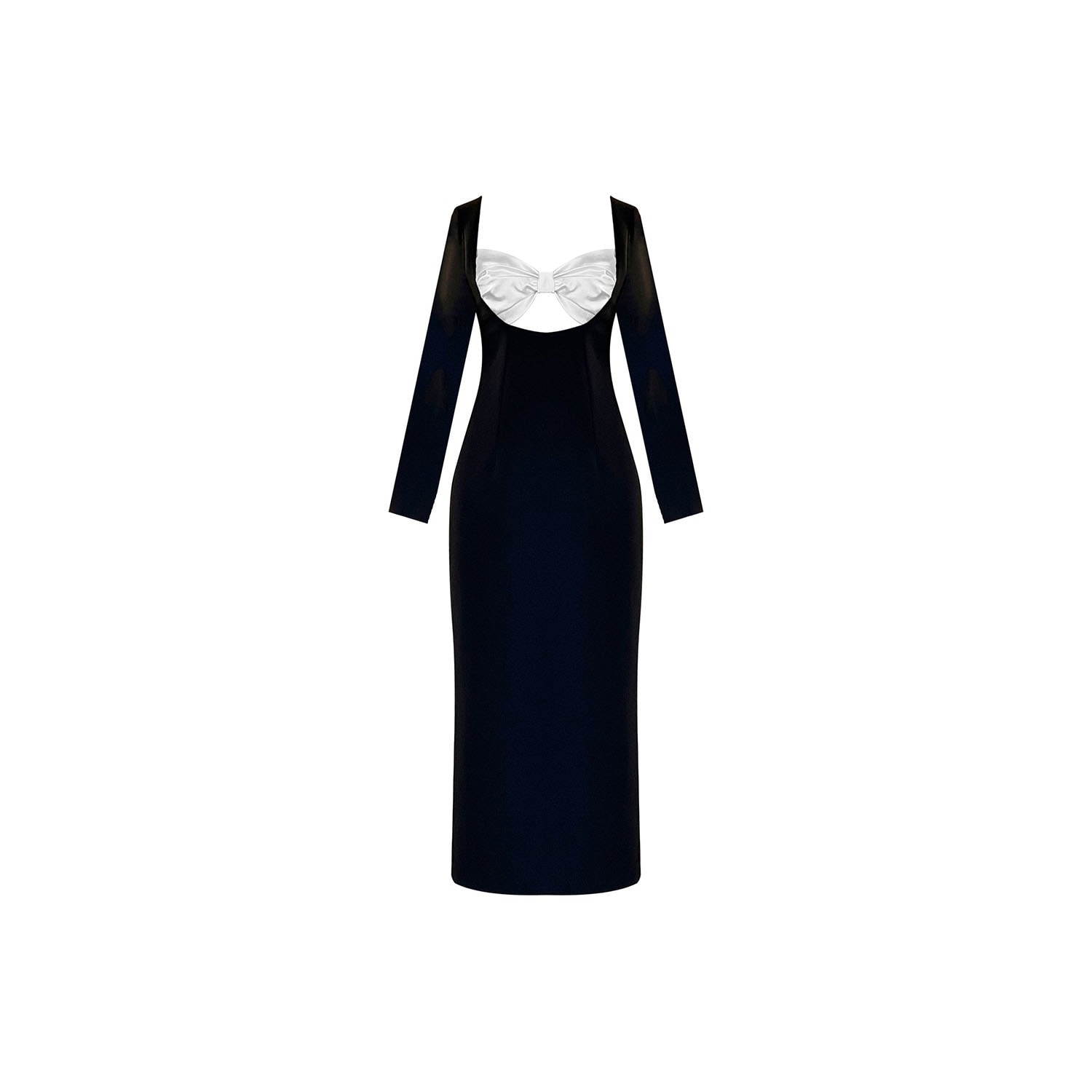 Women’s Black / White City Dress S/M Gigii’s