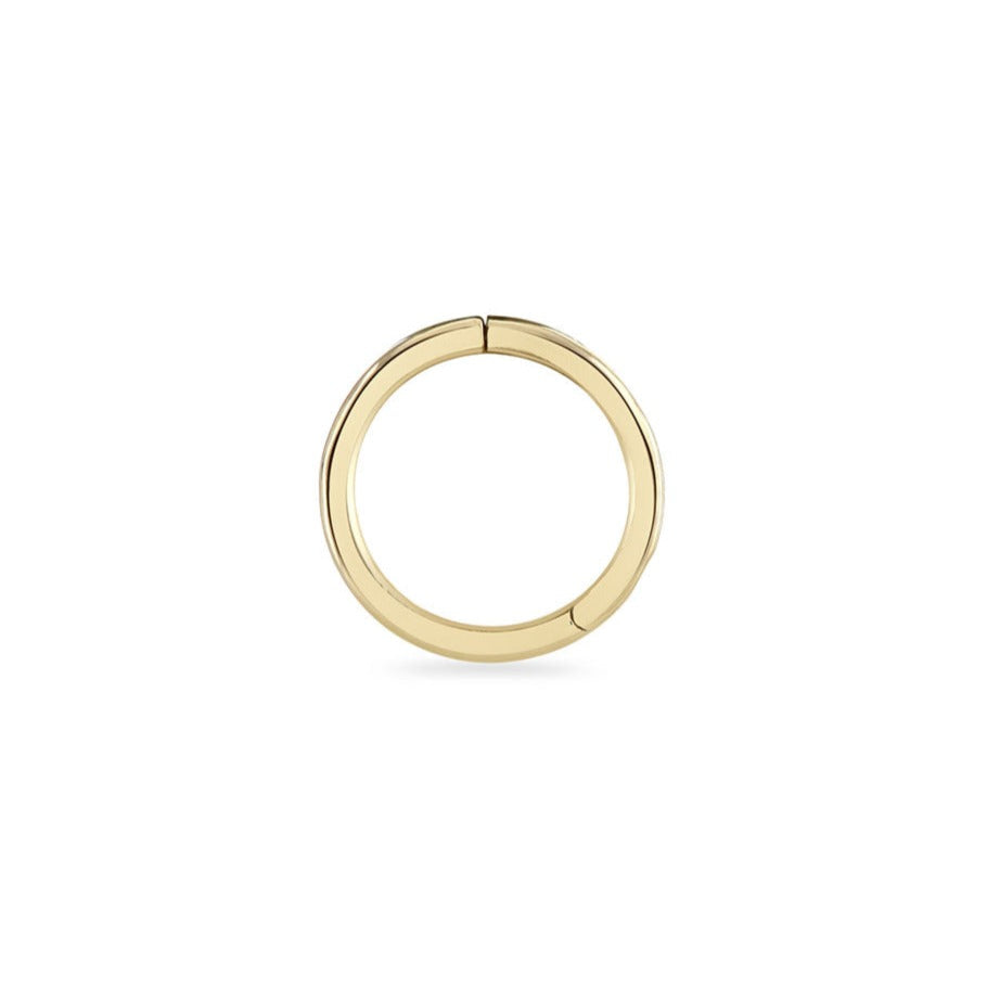 Zohreh Women's Seamless Hoop Earring 14k Gold In Gold