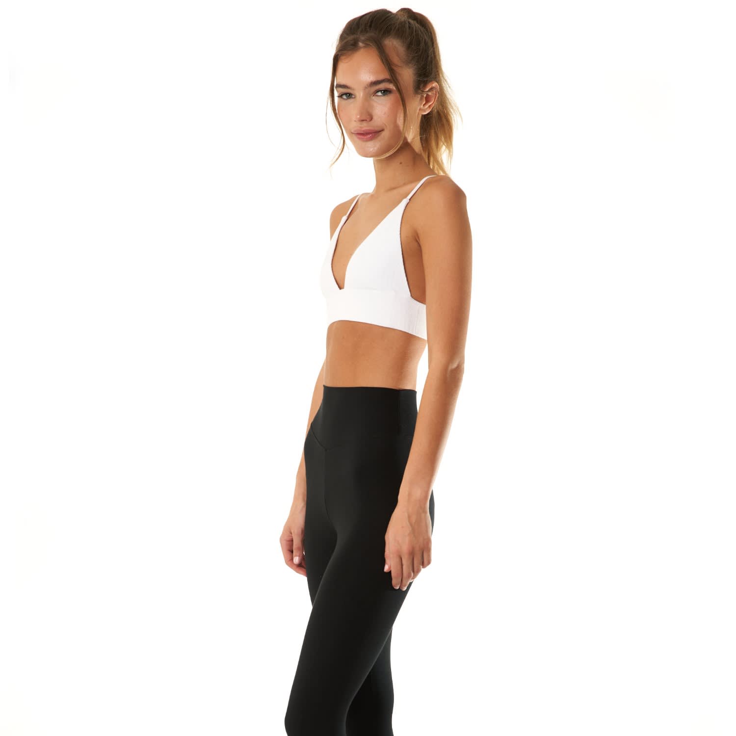 Ribbed Activewear & Workout Leggings - Running Bare