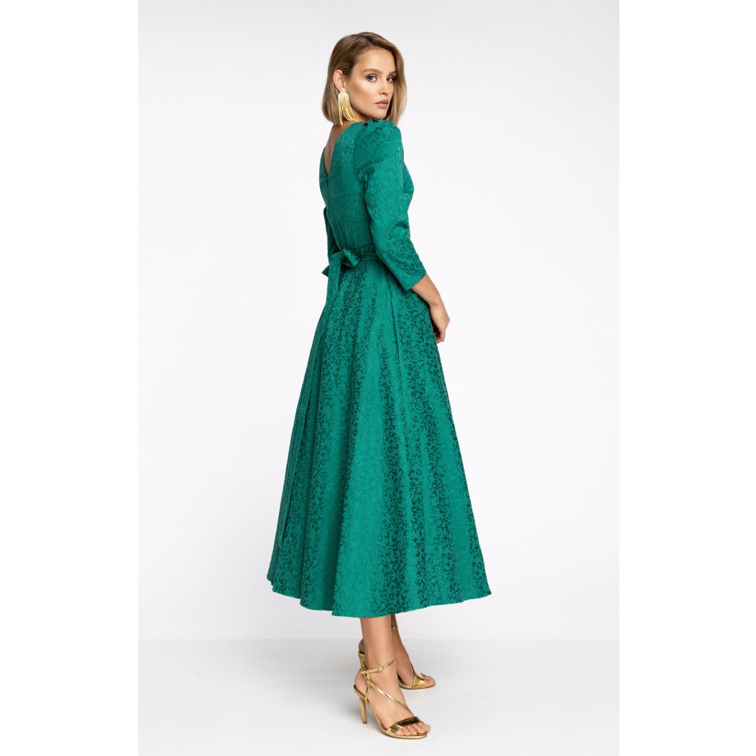 Wandering jacquard dressのドレス|Dorry Doll / LE'RURE