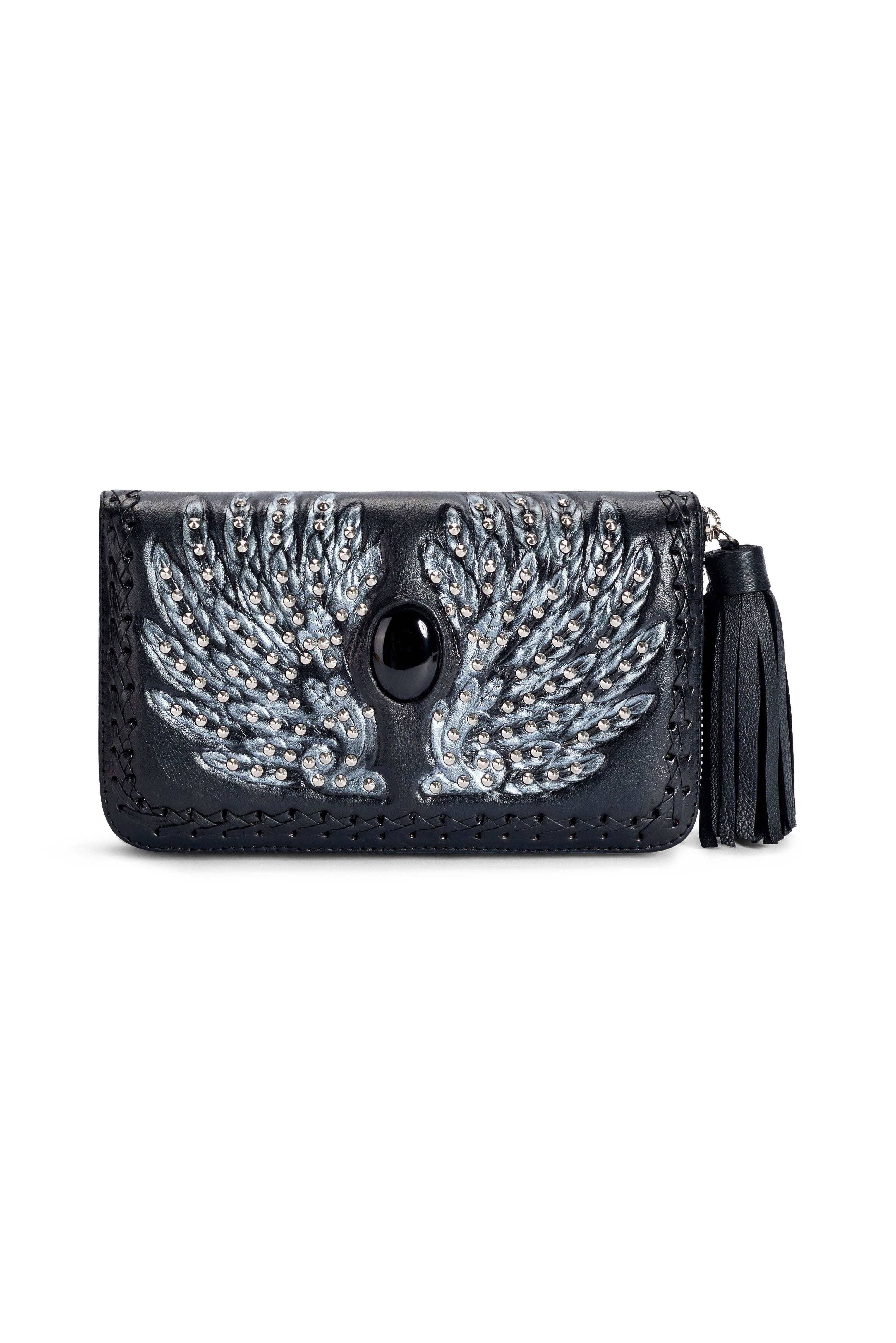 Jodi Lee Women's The Jaz Wallet Black In Black