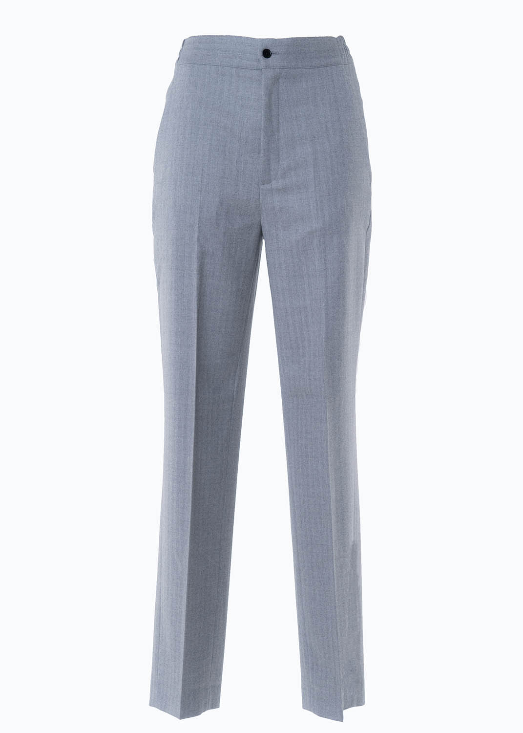 Altramoda Redressing The World Grey Women's Gray Elastic Waist Pants In Responsible Wool In Grey