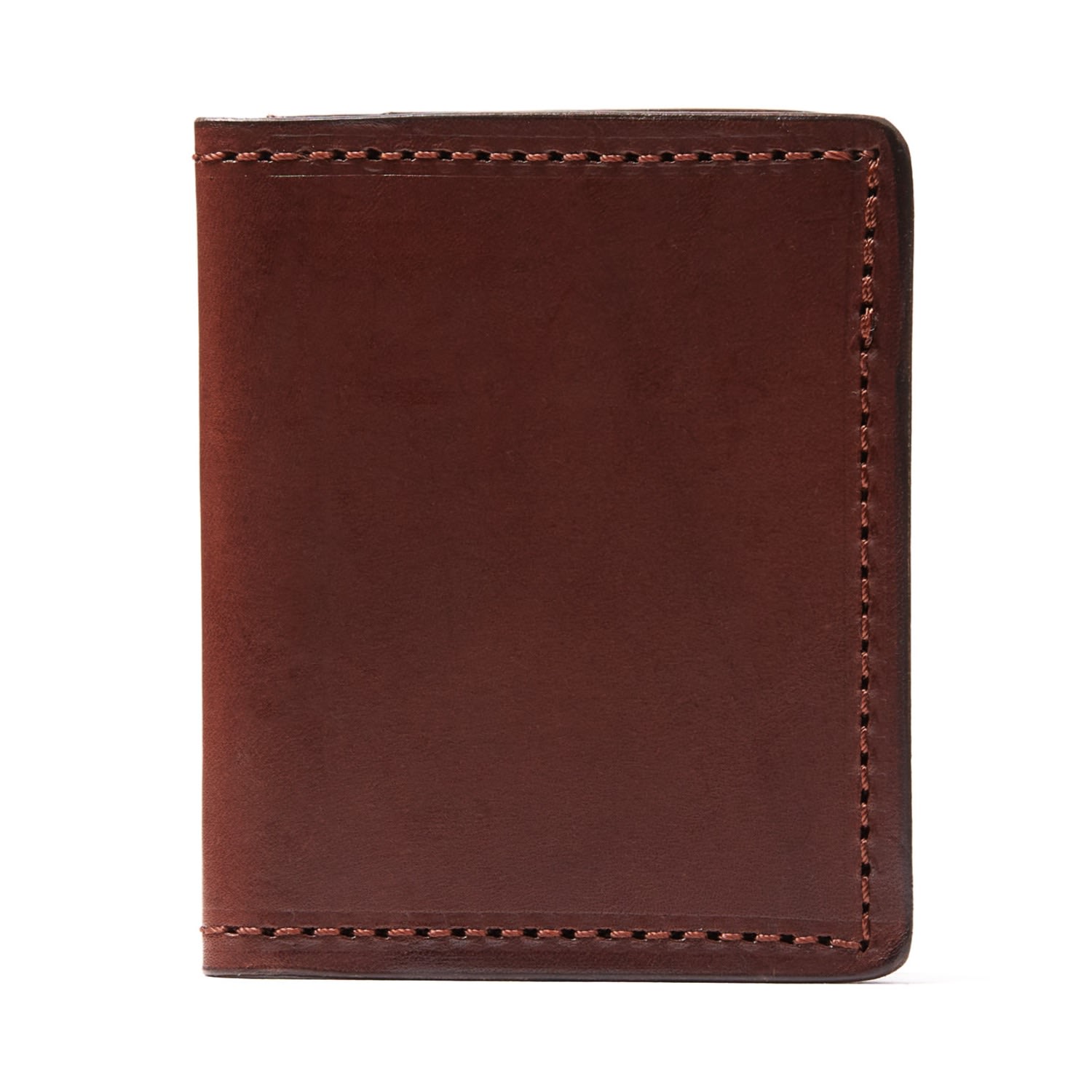The Dust Company Men's Brown Leather Cardholders In Cuoio Havana New York Style
