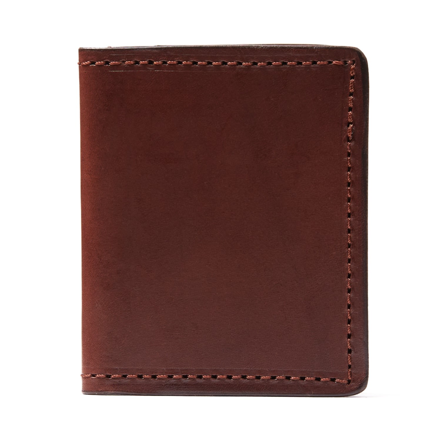 Men’s Brown Leather Cardholders In Cuoio Havana New York Style The Dust Company