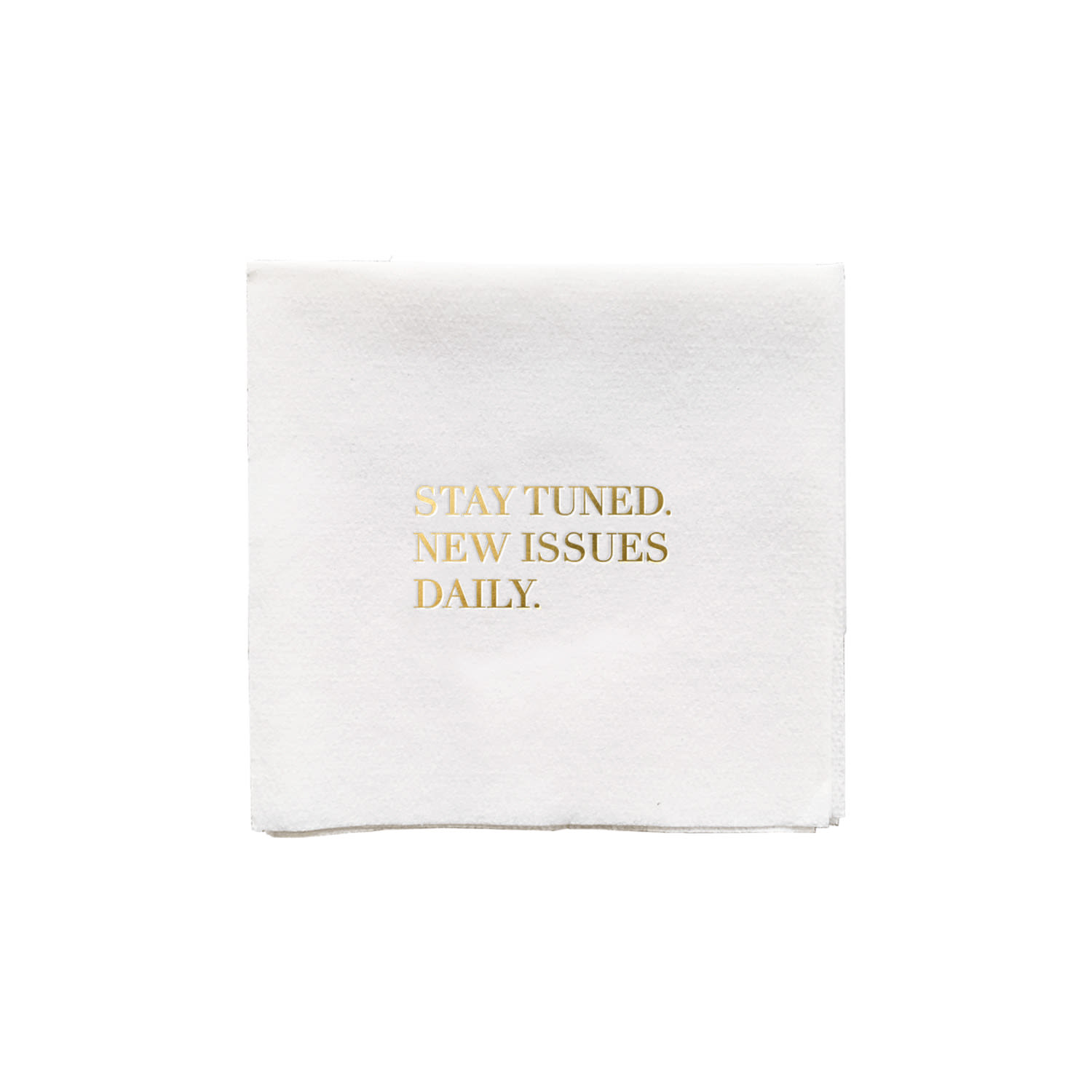 Bell'invito White New Issues Daily Beverage Napkins In White