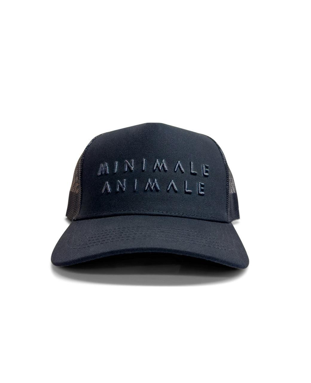 Minimale Animale Women's Sun Tease Mesh Hat - Black With Black Logo
