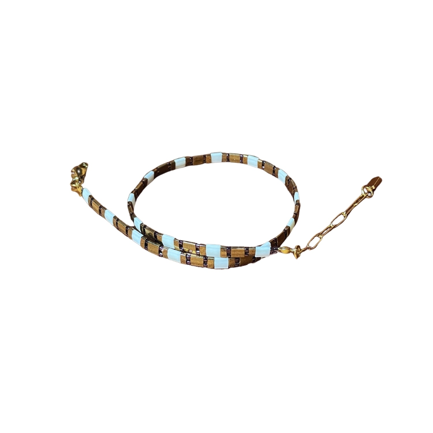 Desert Lobby Women's Gold / White / Brown Crown In Black