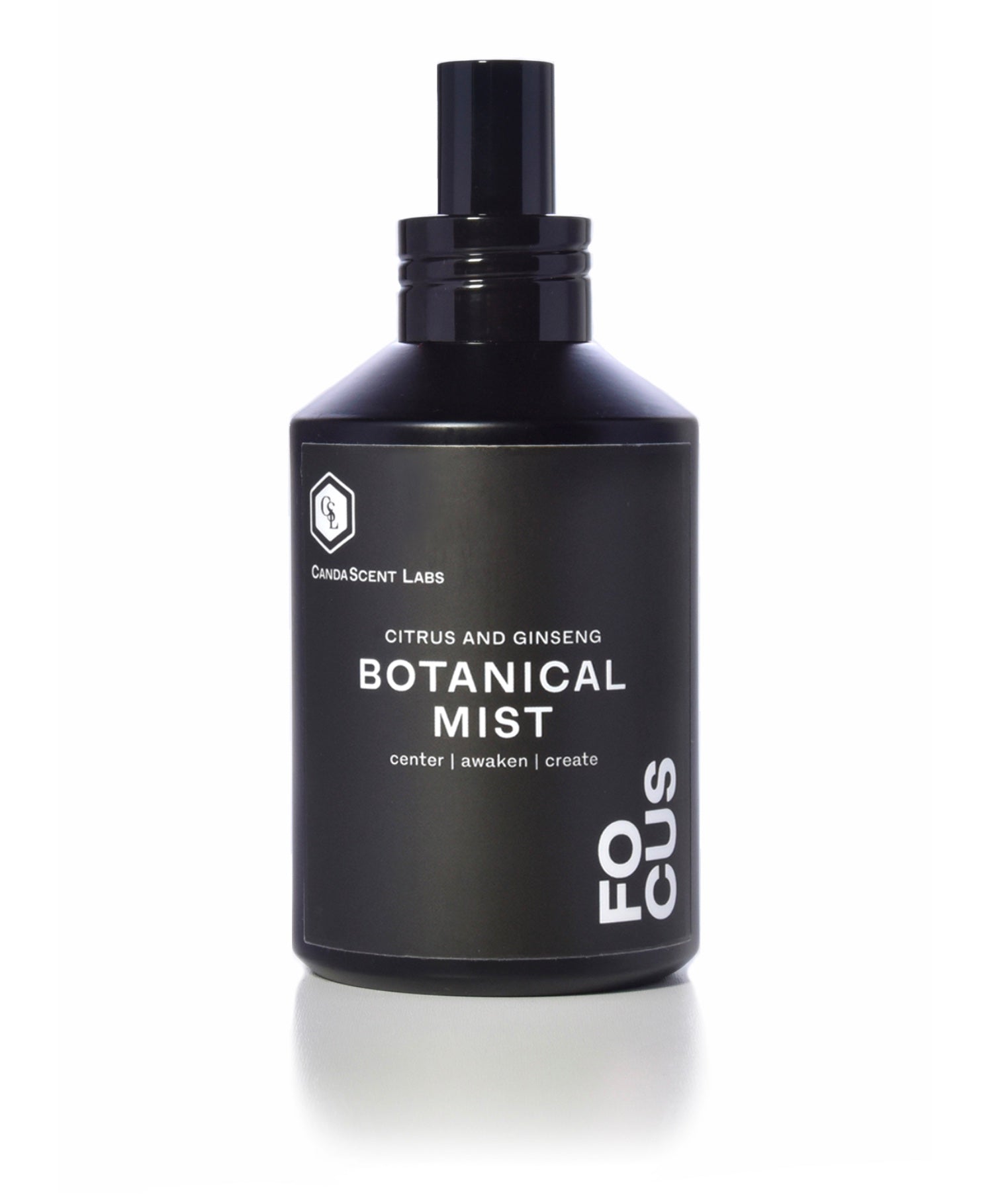 Black Focus - Citrus & Ginseng Botanical Mist Candascent Labs