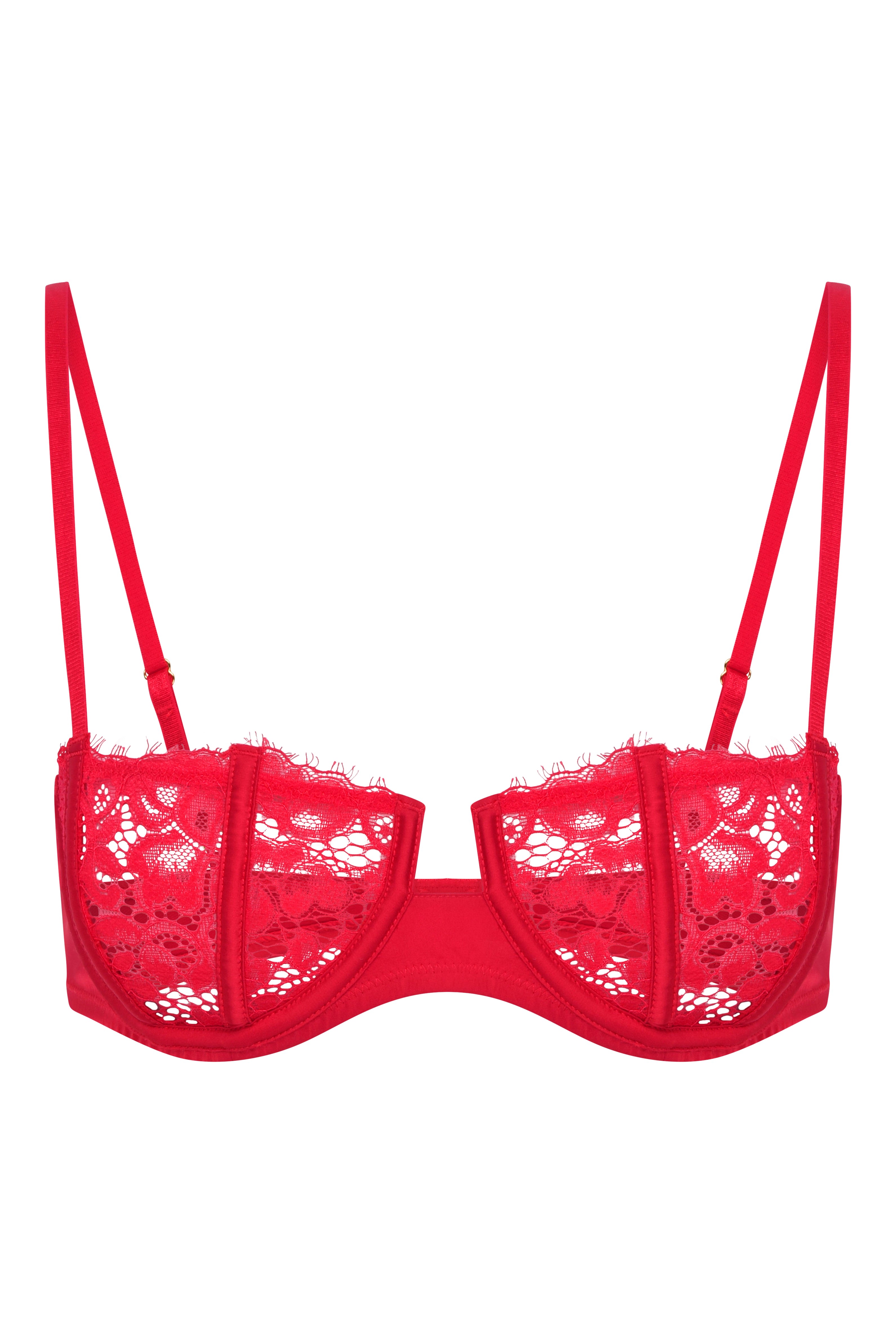Wild Lovers London Women's Red Kourtney Bra In Red